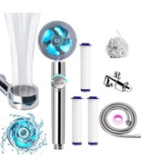 High Pressure Shower Heads Turbo Shower Hydro Jet Shower Head Kit with R... - $46.65