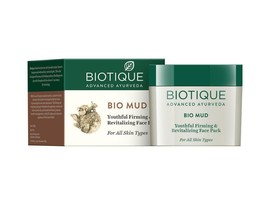 Biotique Bio Mud Youthful Firming &amp; Revitalizing Face Pack 75 gm All Skin Type - £18.19 GBP