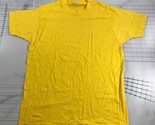 Vintage Screen Stars T Shirt Uomo Grande Giallo Carta Sottile Poly Misto... - $27.69