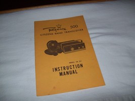 Vintage Regency 500 CB Radio Transceiver Instruction Manual Model CB 282 - £13.42 GBP