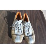 ECCO CREAM &amp; SKYBLUE TRIM FASHION SNEAKERS SHOES EURO sz40 US sz7.5 KD14... - €25,56 EUR