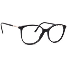 Burberry Eyeglasses B 2128 3001 Black Stretched Round Frame Italy 52[]16... - £102.40 GBP