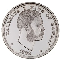 Hawaii Pacific Mint Medalion 1 oz Silver Dollar Theme Kalakaua Akahi Dala X11 - £123.63 GBP