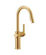 Moen 87492BG One-Handle Pulldown Kitchen Faucet – Brushed Gold – NEW - $219.00