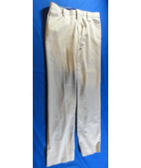 BANANA REPUBLIC NON-IRON SLIM FIT CREME CHINO FLAT FRONT DRESS PANTS 31X29 - $34.49 CAD