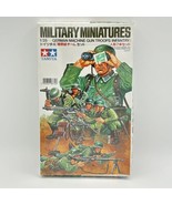 Tamiya German Machine Gun Troops Infantry Military Miniatures Model Kit ... - $17.81