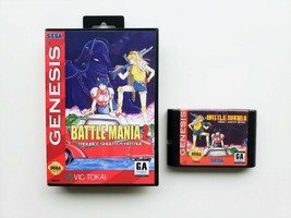 Sega Genesis Battle Mania 2 Trouble Shooter Vintage English (USA Seller) - £11.78 GBP+