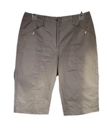 Jamie Sadock Taupe Golf  Bermuda Pockets Shorts SZ 4 - $476.67 MXN
