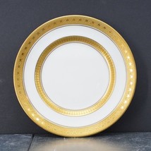 Royal Worcester Coronet  Bread Plate Fine Bone China England 6&quot; Gold encrusted - £11.16 GBP
