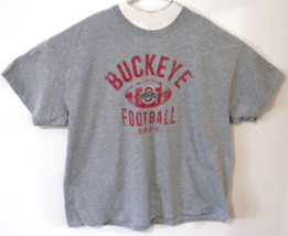 Top of the World Ohio State Buckeyes Football T Shirt Mens Gray 3XL - £22.17 GBP