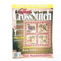Just Cross Stitch Magazine Patterns Oct 2005 Fruit Tapestry Autumn Décor Table - £12.45 GBP