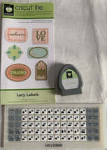 Cricut Lacy Labels cartridge set - $16.00