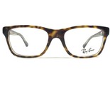Ray-Ban Kids Eyeglasses Frames RB1536 3602 Tortoise Clear Square 46-16-125 - £14.60 GBP