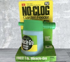 MIRACLE GRO NO-CLOG  - Includes 1 lb Miracle Gro - BRAND NEW! - $251.50 MXN