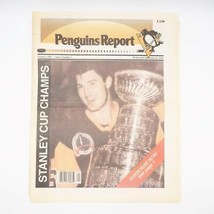 Pittsburgh Penguins Report Newsletter October 4 1991 Mario Lemieux - $14.84