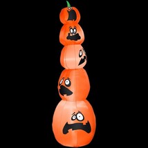 HOME ACCENTS 8 foot Airblown Inflatable Pumpkins LED Lit Halloween Airblown - $69.25