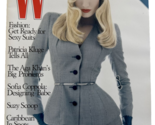 W magazine 1994 KAREN MULDER Paris collections Patricia Kluge Supermodels - $64.34