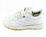 Reebok Classic Leather White Mens Size 7.5 Amputee Left Shoe Only Display - £11.90 GBP