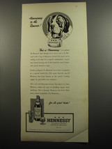 1951 Hennessy Cognac Ad - Hennessy to the Rescue! - $18.49