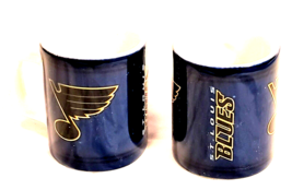 ST LOUIS BLUES NHL TEAM CERAMIC SHOT GLASS/MUG 2 OZ NEW NHL LICENSED - £7.01 GBP