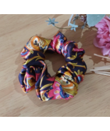 100% Mulberry Silk Hair Scrunchie Multicolour Pastel Ponytail Holder for... - $180.30 MXN