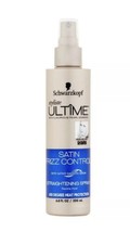 Schwarzkopt Styliste Ultime Satin Frizz Control Straightening Spray 6.8 oz HTF - £45.15 GBP