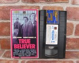 True Believer Blu-Ray With VHS Slipcover James Woods Robert Downey Jr. - £4.65 GBP