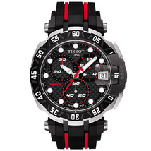 Tissot Men&#39;s T-Race MotoGP 2015 Black Dial Watch - T0924172720100 - £423.91 GBP