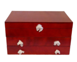 Wallace Silversmiths 2 Drawer Flatware Chest Storage Box #W220022RM - $98.99