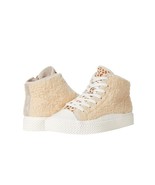 Dolce Vita Womens 6.5 M Ivory Natural Plush High Top Lace Up Sneakers NI... - $80.36 CAD
