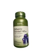GNC Herbal Plus BILBERRY EXTRACT 60mg 100 Capsules EXP 06/2025+ - £20.82 GBP