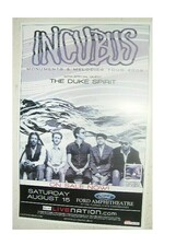 Incubus Poster Monuments &amp; Melodies Tour 2008  The Duke Spirit - $13.49