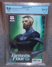 2018 Marvel Fantastic Four # 1 Mr Fantastic Artgerm Variant 9.6 Graded Comic - £118.86 GBP