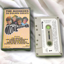 MONKEES 20 golden greats ronco  cassette RARE UK RELEASE - £6.38 GBP