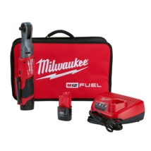 Milwaukee Tool M12 FUEL 3/8" Ratchet 2 Battery Kit - $464.99