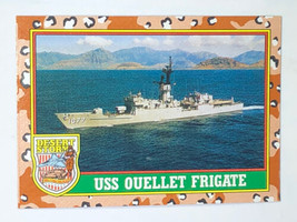 1991 Topps #61 USS Ouellet Frigate Operation Desert Storm Military Trading Card - £0.77 GBP
