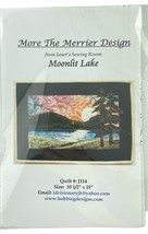 More The Merrier Design Quilt PATTERN Moonlit Lake Wall Hanging 10.5" x 15" - $13.32 More The Merrier Design Quilt PATTERN Moonlit Lake Wall Hanging 10.5" x 15" - $13.32