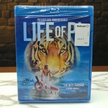 Life of Pi (Blu-ray, 2012) Bengal Tiger Suraj Sharma Irrfan Khan Brand New - $11.63