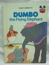 Vintage Walt Disney Dumbo The Flying Elephant Wonderful World Of Reading Book - £11.61 GBP