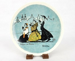 Norman Rockwell on Tour Collector Plate &quot;When In Rome&quot;, Newell Pottery, #6746E - £5.44 GBP
