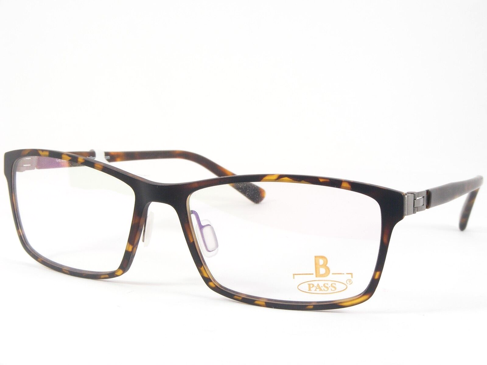 PASS P451-631 Matte Demi Brown Tortoise UNIQUE RARE EYEGLASSES GLASSES 5... - $97.97