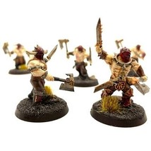 Games Workshop Khorne Bloodbound Bloodreavers 5 Painted Miniatures Goliath - £67.78 GBP