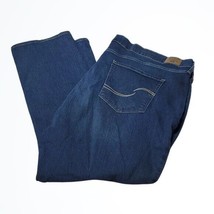 Levi&#39;s Signature Gold High Waisted Curvy Straight Blue Jeans Size 28S Waist 46 - £22.78 GBP