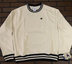 Champion Crème Ras Cou Homme Pull ~ Tout Neuf ~ S - $45.64