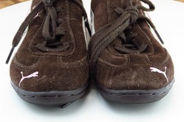 PUMA Toddler Girls 13 Medium Brown Fashion Sneakers Suede 30071951 - £17.06 GBP