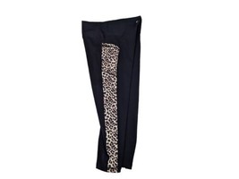 Zyia Active Cropped Legging Sz 8/10 Cheetah Print High Rise EXCELLENT Co... - £14.60 GBP