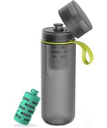 Sport Squeeze Water Bottle, Blue, 20 Oz, Adventure Filter, Grey, Philips... - $38.92