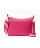 New Kate Spade Rosie Small Crossbody Pebbled Leather Festive Pink - $125.46