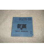  Original Vintage 1964 GI Joe SALESMAN’S SAMPLE Action Sailor Navy Manual!! - £14.79 GBP