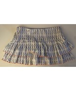 Lucky In Love Women&#39;s Tiered Ruffled Tennis Skort Skirt Multicolor Sz Large - $37.34 CAD